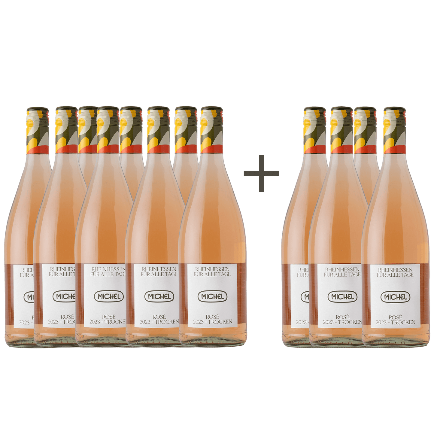 8+4 Paket Rosé Liter 2023